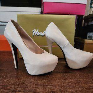 Classic Nude Platform Heels